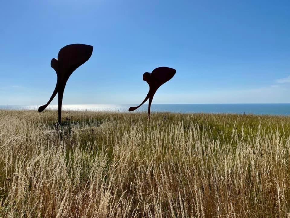 Plage à 50m Appartement Rêves ensoleillés Villa Les Bains de Mers Esterno foto